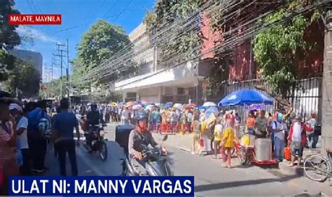 Nasa 1,000 katao, nagtungo sa tanggapan ng BSP sa Maynila .